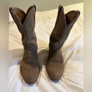 Tecovas suede boots